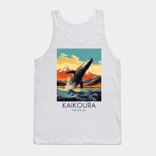 A Pop Art Travel Print of Kaikoura - New Zealand Tank Top